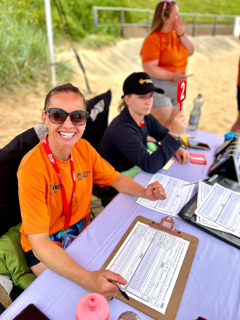 Marz volunteering at NEVZA 2024 international tournament